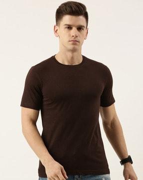 regular fit short-sleeve crew-neck t-shirt