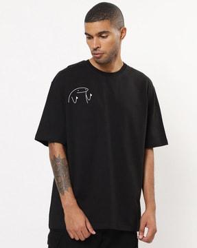 regular fit short-sleeve crew-neck t-shirt