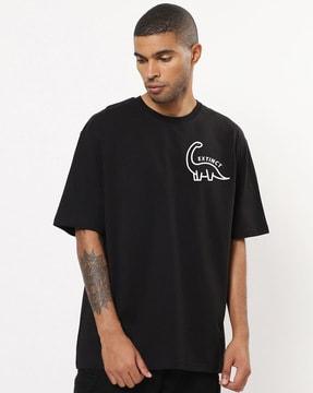 regular fit short-sleeve crew-neck t-shirt