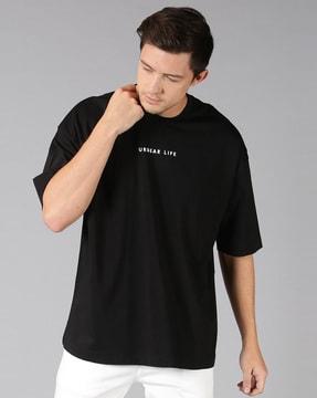 regular fit short sleeves crew neck t-shirt