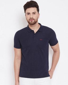 regular fit short sleeves polo t-shirt