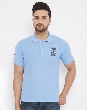 regular fit short sleeves polo t-shirt