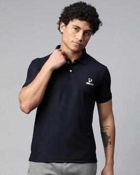 regular fit short sleeves polo t-shirt