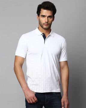 regular fit short-sleeves polo t-shirt