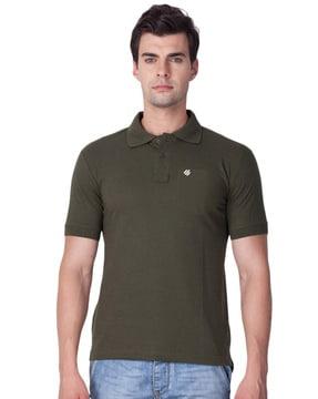 regular fit short sleeves polo t-shirt