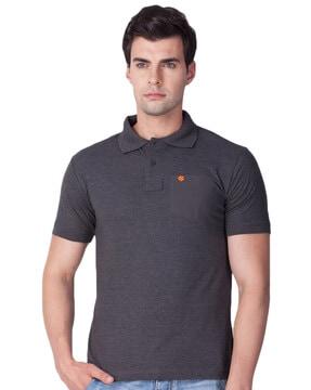 regular fit short sleeves polo t-shirt