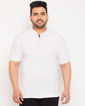 regular fit short-sleeves polo t-shirt