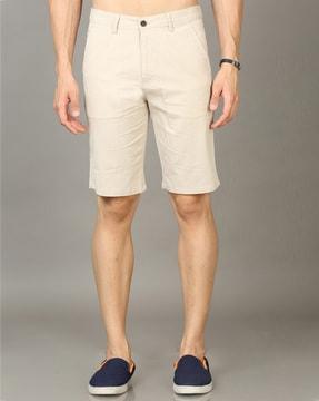 regular fit shorts with flexi waist