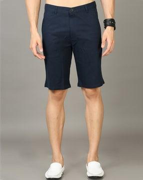 regular fit shorts with flexi waist