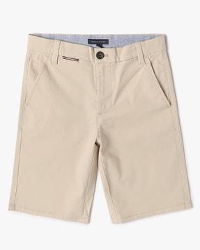 regular fit shorts with insert pockets