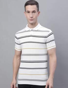 regular fit striped t-shirt