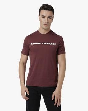 regular fit t-shirt with embroidered logo