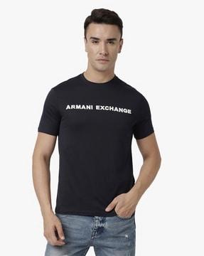 regular fit t-shirt with embroidered logo