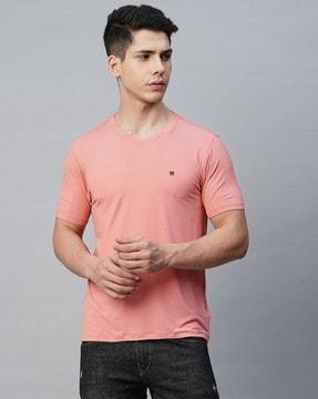 regular fit v-neck t-shirt