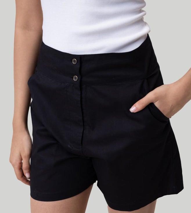 reistor black summer 23 drawstring shorts