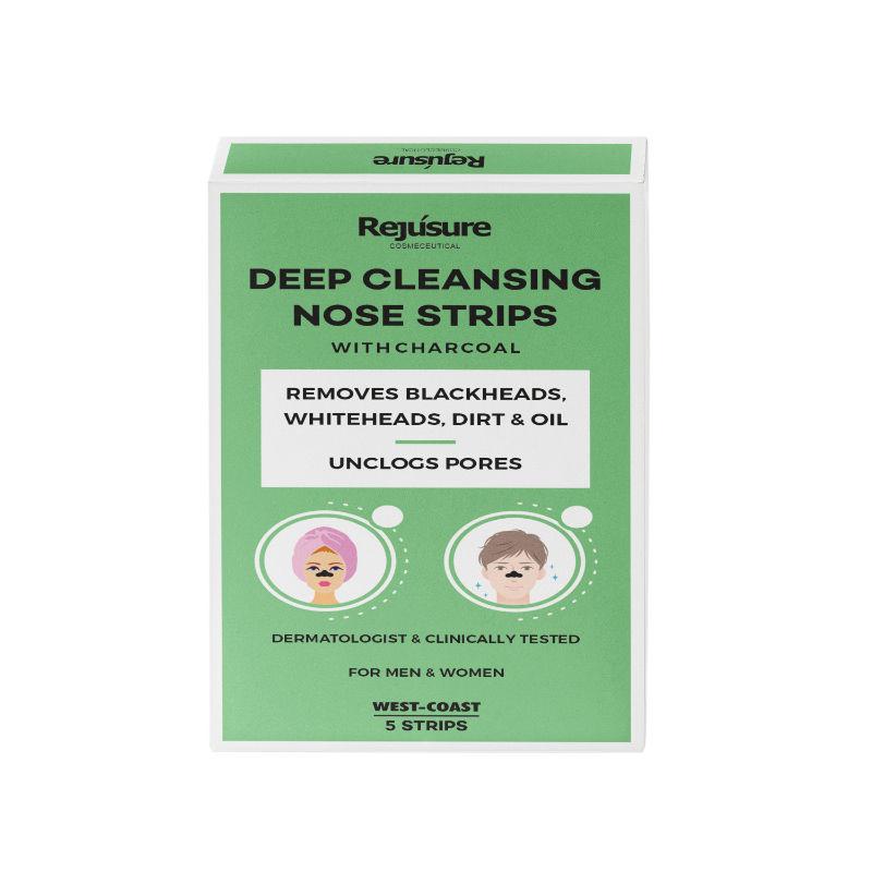 rejusure deep cleansing nose strips