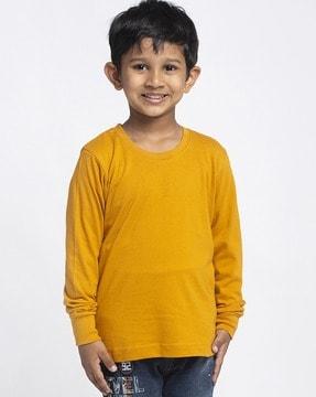 relaxed fit full sleeves t-shirt