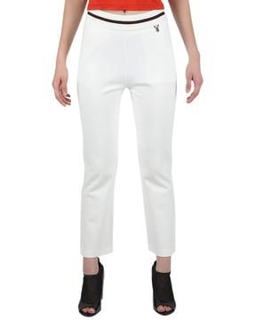 relaxed fit jeggings with elasticated waistband