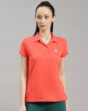 relaxed fit polo t-shirt