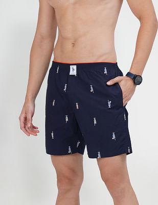 relaxed fit printed iyab boxers - pack of 1
