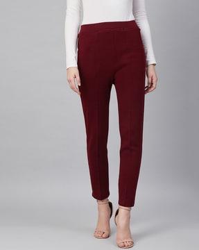 relaxed fit ankle-length trouser