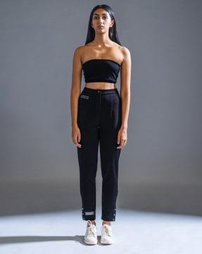 relaxed fit athleisure jogger pants