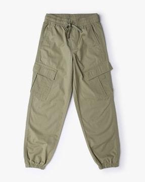 relaxed fit cargo joggers