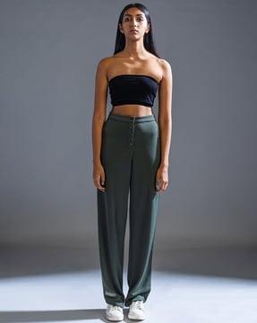 relaxed fit classic square cut pants