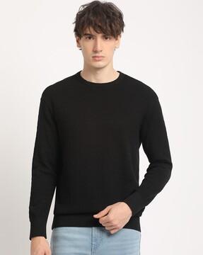 relaxed fit crew-neck cotton t-shirt