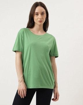 relaxed fit crew-neck t-shirt