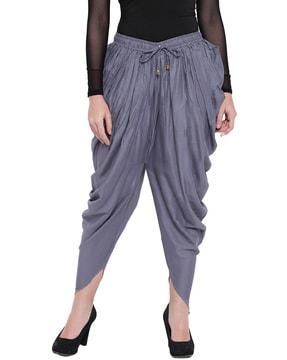 relaxed fit dhoti pants