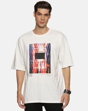 relaxed fit graphic t-shirt