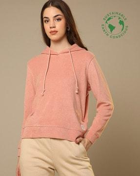 relaxed fit hoodie