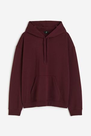 relaxed fit hoodie