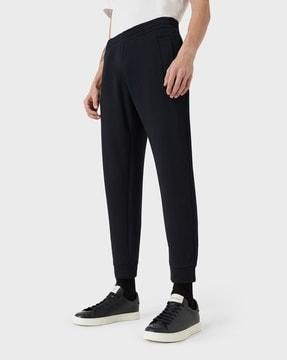 relaxed fit lounge pants with logo