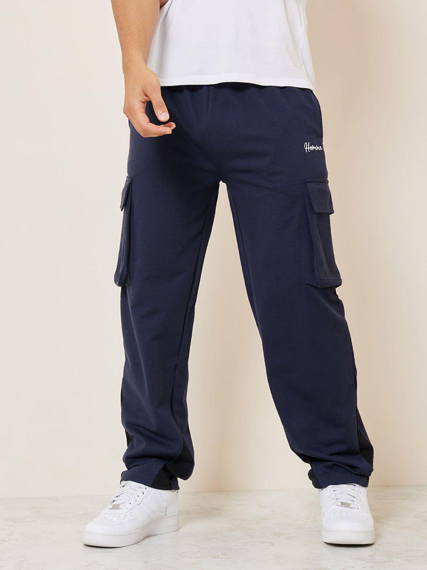 relaxed fit open hem cargo pant