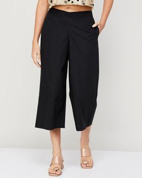 relaxed fit pants with insert pocket