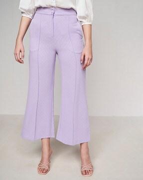 relaxed fit pants with insert pockets