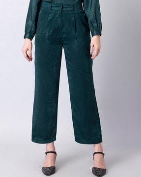 relaxed fit pants with insert pockets