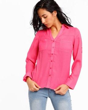 relaxed fit shirt