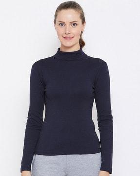 relaxed fit t-shirt with full sleeves
