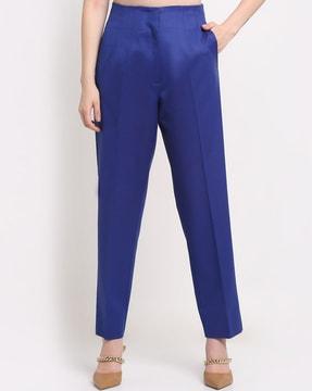 relaxed fit trousers with insert pockets