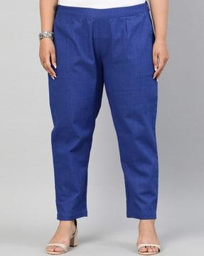 relaxed fit trousers with insert pockets