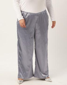 relaxed fit trousers with insert pockets