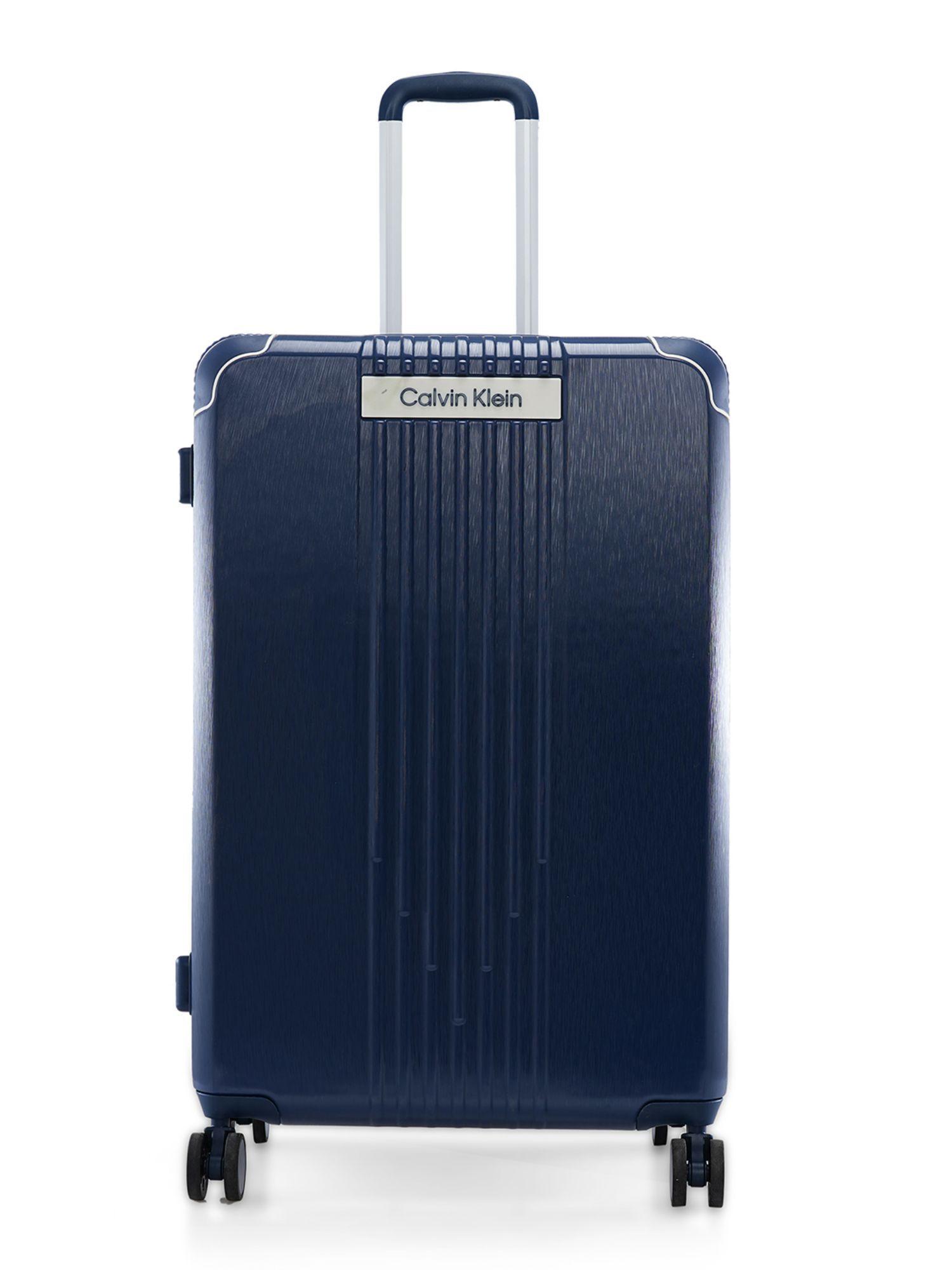reliant insignia blue 100 precent polycarbonate material hard 20 cabin trolley