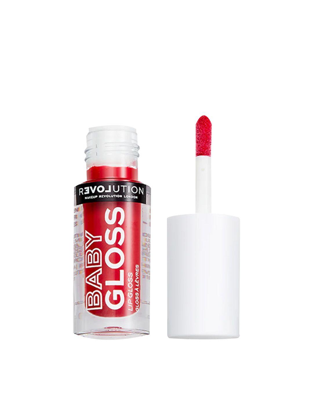 relove by makeup revolution london moisturising baby lip gloss 2.2ml - babe