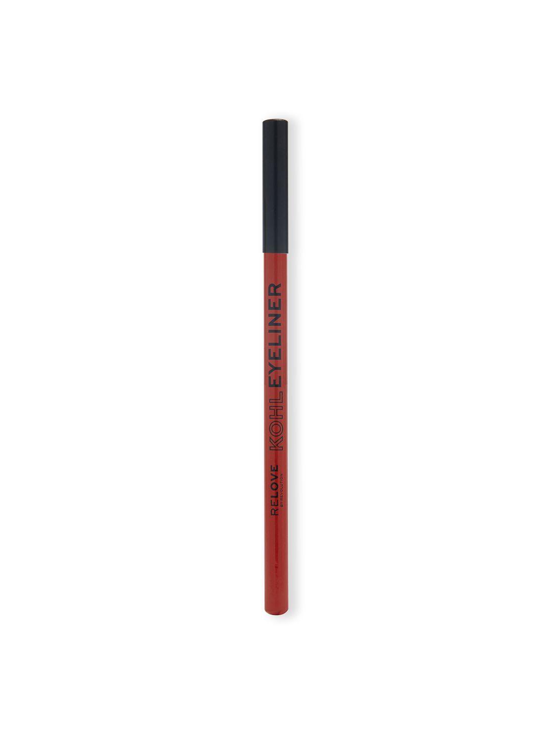 relove highly pigmented matte finish kohl eyeliner pencil 1.2 g - orange