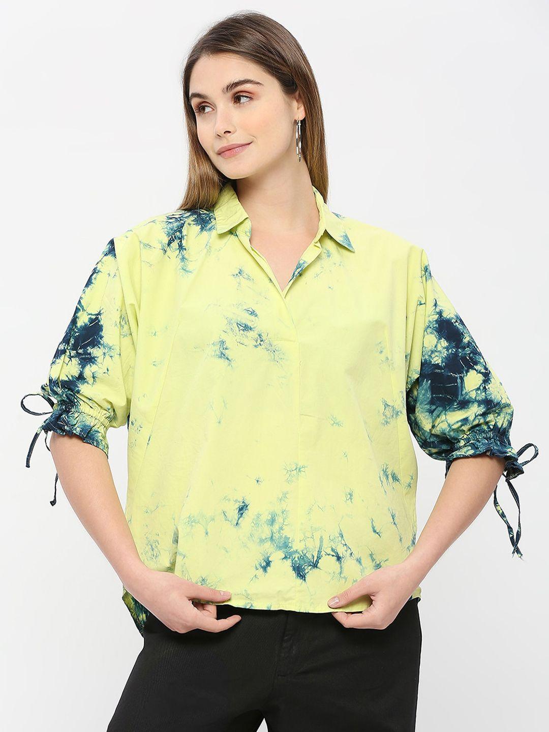 remanika comfort dyed cotton casual shirt