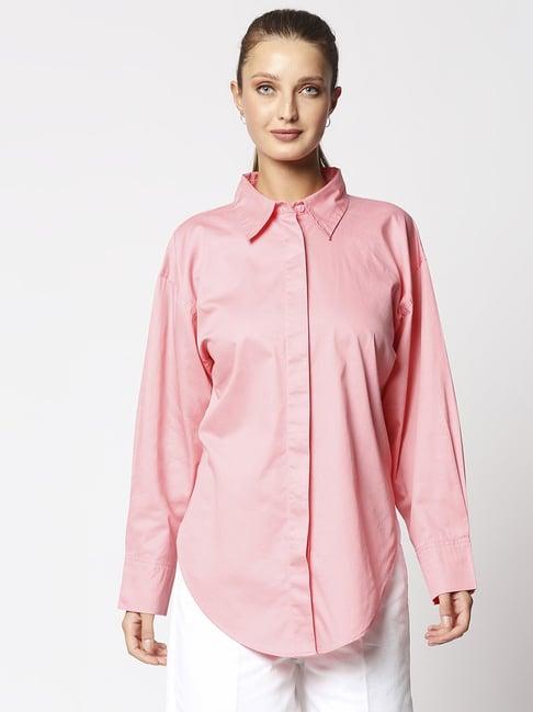 remanika pink pure cotton shirt