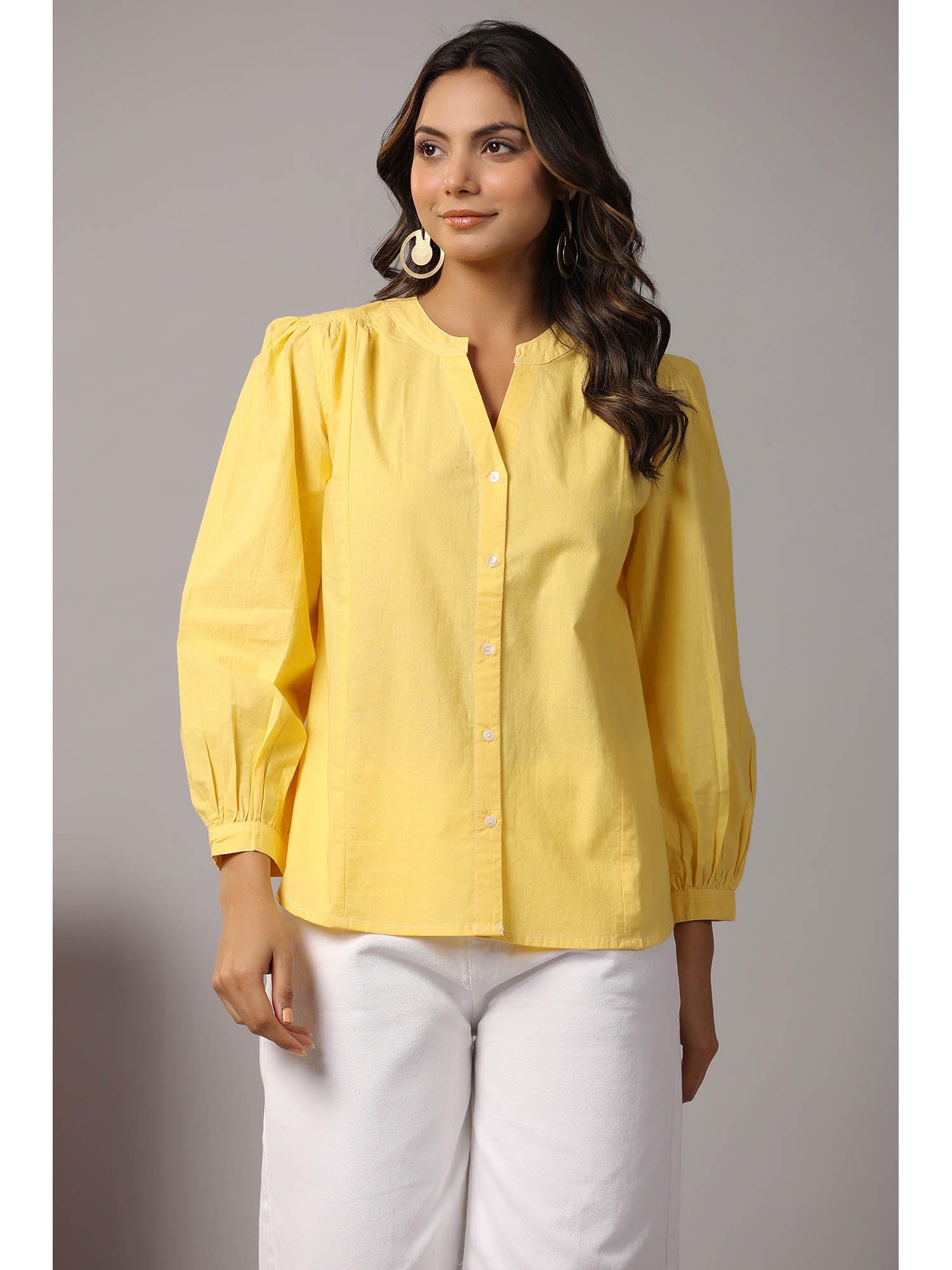 rene sunshine cotton shirt